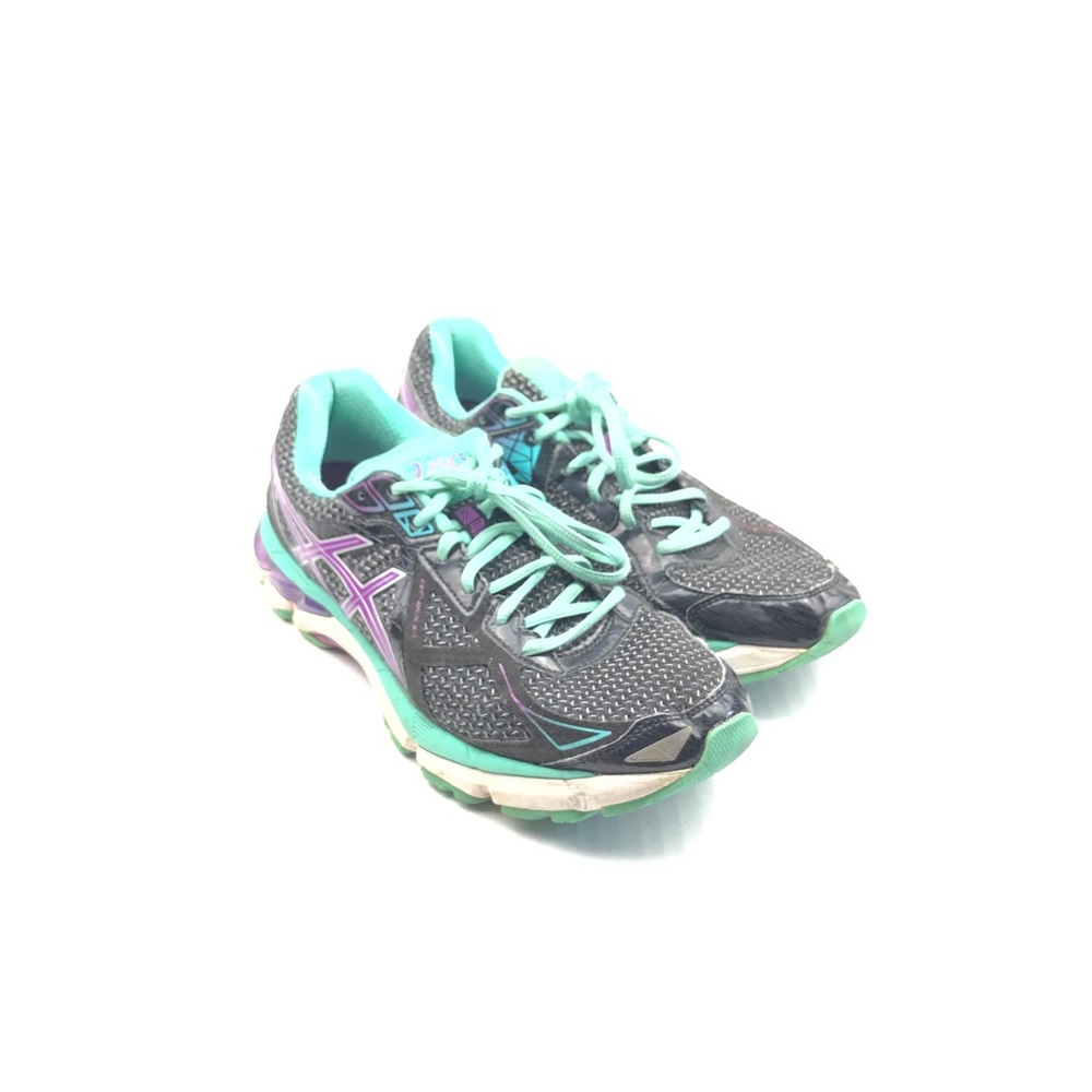 ASICS Women’s Running Shoes Gray/Teal/Purple